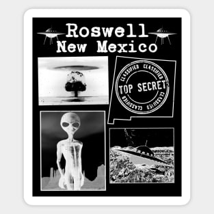 Roswell New Mexico Alien UFO Magnet